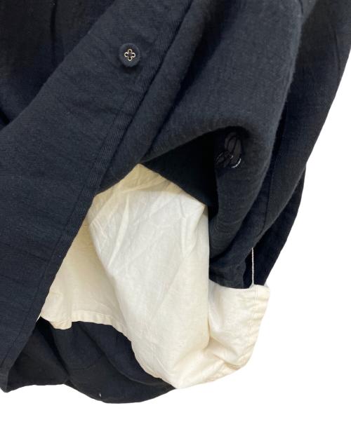 GASA*（ガサ）GASA* (ガサ) asahi リネンウール2WAYジャンパースカート ブラック サイズ:Freeの古着・服飾アイテム