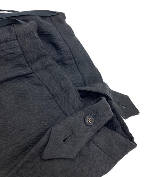 GASA*（ガサ）GASA* (ガサ) asahi リネンウール2WAYジャンパースカート ブラック サイズ:Freeの古着・服飾アイテム