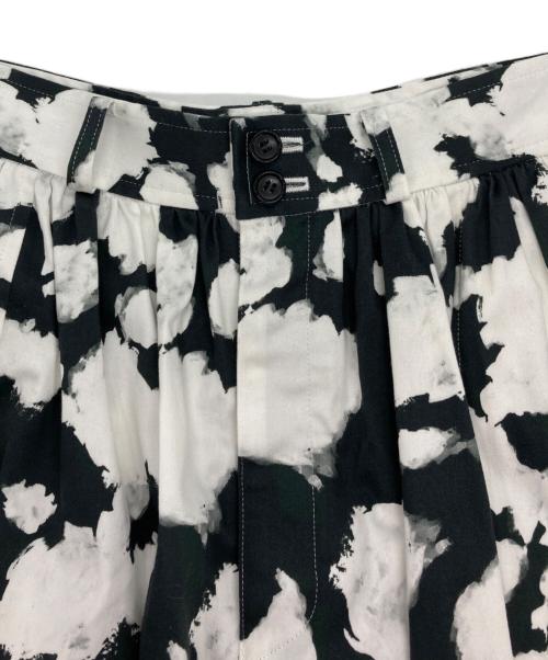 COMME des GARCONS COMME des GARCONS（コムデギャルソン コムデギャルソン）COMME des GARCONS COMME des GARCONS (コムデギャルソン コムデギャルソン) 総柄サルエルパンツ ブラック×ホワイト サイズ:Sの古着・服飾アイテム