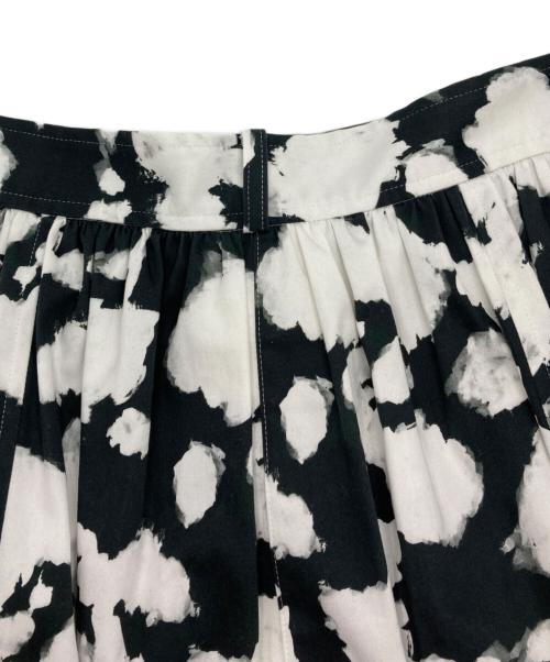 COMME des GARCONS COMME des GARCONS（コムデギャルソン コムデギャルソン）COMME des GARCONS COMME des GARCONS (コムデギャルソン コムデギャルソン) 総柄サルエルパンツ ブラック×ホワイト サイズ:Sの古着・服飾アイテム