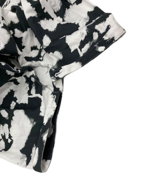 COMME des GARCONS COMME des GARCONS（コムデギャルソン コムデギャルソン）COMME des GARCONS COMME des GARCONS (コムデギャルソン コムデギャルソン) 総柄サルエルパンツ ブラック×ホワイト サイズ:Sの古着・服飾アイテム