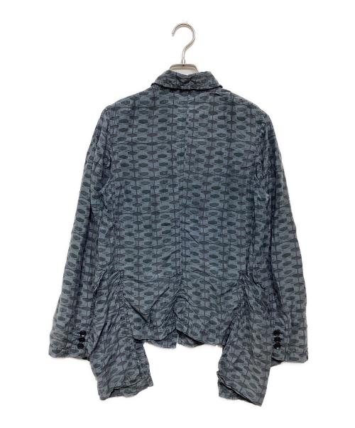 COMME des GARCONS COMME des GARCONS（コムデギャルソン コムデギャルソン）COMME des GARCONS COMME des GARCONS (コムデギャルソン コムデギャルソン) 総柄シャツジャケット ネイビー サイズ:Sの古着・服飾アイテム