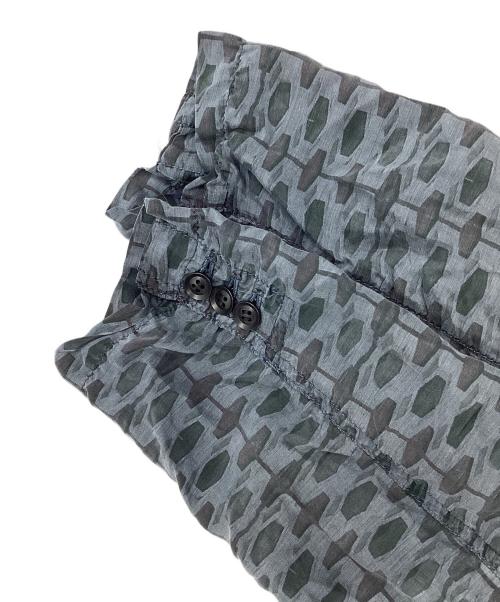 COMME des GARCONS COMME des GARCONS（コムデギャルソン コムデギャルソン）COMME des GARCONS COMME des GARCONS (コムデギャルソン コムデギャルソン) 総柄シャツジャケット ネイビー サイズ:Sの古着・服飾アイテム