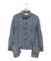 COMME des GARCONS COMME des GARCONS（コムデギャルソン コムデギャルソン）の古着「総柄シャツジャケット」｜ネイビー