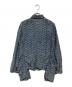 COMME des GARCONS COMME des GARCONS (コムデギャルソン コムデギャルソン) 総柄シャツジャケット ネイビー サイズ:S：17000円