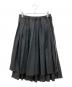 BLACK COMME des GARCONS（ブラックコムデギャルソン）の古着「サイドファスナープリーツスカート」｜ブラック