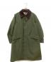 Barbour（バブアー）の古着「SINGLE BREASTED COAT」｜オリーブ
