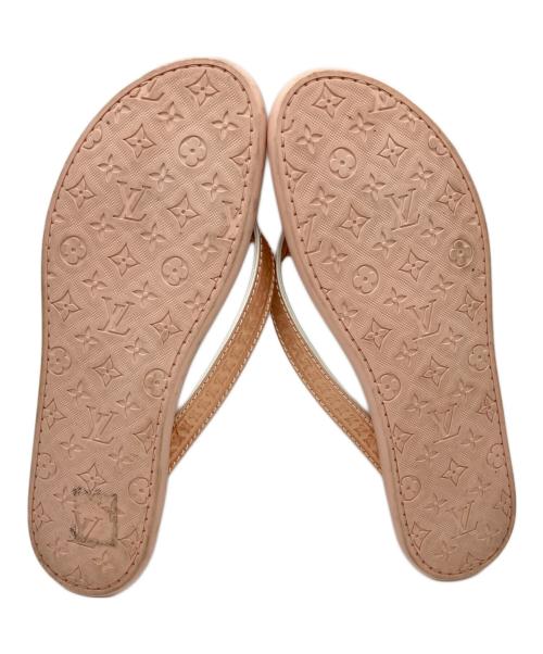 LOUIS VUITTON（ルイ ヴィトン）LOUIS VUITTON (ルイ ヴィトン) ビーチサンダル ピンク サイズ:36 1/2の古着・服飾アイテム