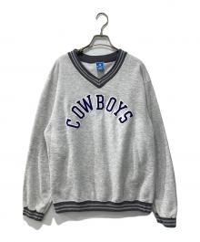 Champion（チャンピオン）の古着「Vネックスウェット」｜グレー