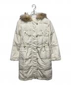 WEEKEND Max Maraウィークエンド マックスマーラ）の古着「中綿ウエストドローコードコート」｜ホワイト