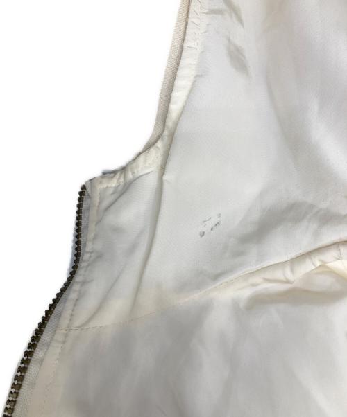 WEEKEND Max Mara（ウィークエンド マックスマーラ）WEEKEND Max Mara (ウィークエンド マックスマーラ) 中綿ウエストドローコードコート ホワイト サイズ:42の古着・服飾アイテム