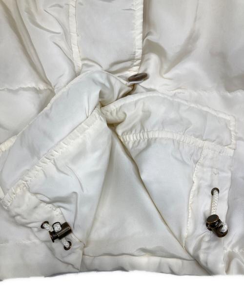 WEEKEND Max Mara（ウィークエンド マックスマーラ）WEEKEND Max Mara (ウィークエンド マックスマーラ) 中綿ウエストドローコードコート ホワイト サイズ:42の古着・服飾アイテム