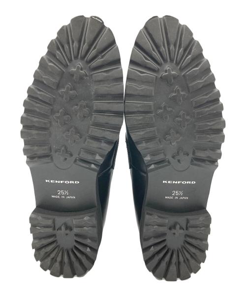 kenford（ケンフォード）kenford (ケンフォード) TANK SOLE LOAFERS ブラック サイズ:25.5の古着・服飾アイテム