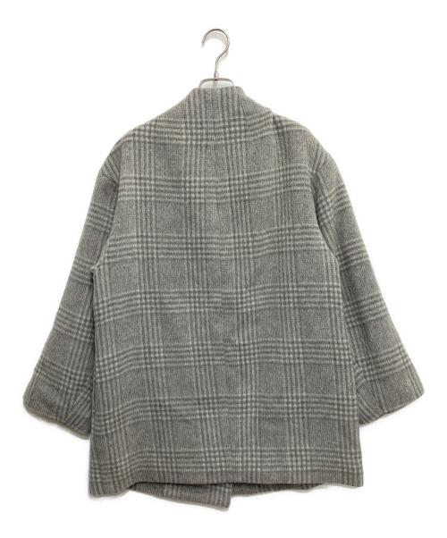 JOURNAL STANDARD（ジャーナルスタンダード）JOURNAL STANDARD (ジャーナルスタンダード) MANTECOシャギーミドルコート グレー サイズ:36の古着・服飾アイテム