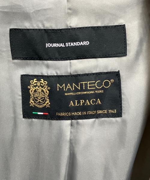 JOURNAL STANDARD（ジャーナルスタンダード）JOURNAL STANDARD (ジャーナルスタンダード) MANTECOシャギーミドルコート グレー サイズ:36の古着・服飾アイテム