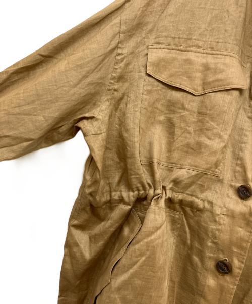 FRAMeWORK（フレームワーク）FRAMeWORK (フレームワーク) ラミースタンドブルゾン ブラウン サイズ:Freeの古着・服飾アイテム