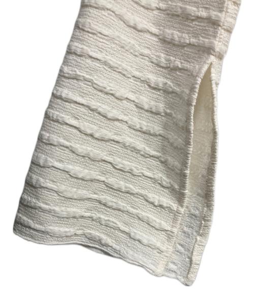 HER LIP TO（ハーリップトゥ）HER LIP TO (ハーリップトゥ) Mermaid Jacquard Dress ホワイト サイズ:Mの古着・服飾アイテム