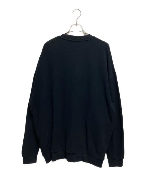 FRED PERRY（フレッドペリー）FRED PERRY (フレッドペリー) BEAMS (ビームス) 別注 コットン ワンポイントロゴ カーディガン ダークネイビー サイズ:XLの古着・服飾アイテム