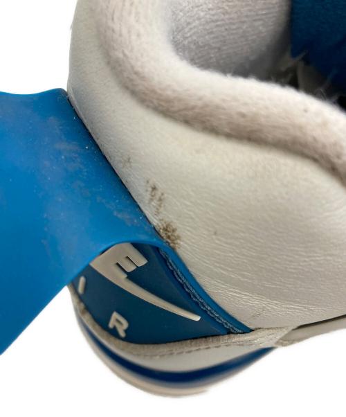 NIKE（ナイキ）NIKE (ナイキ) AIR JORDAN 4 RETRO グレー×ブルー サイズ:27の古着・服飾アイテム