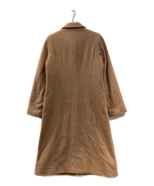 BURBERRY BLUE LABEL（バーバリー ブルー レーベル）BURBERRY BLUE LABEL (バーバリーロンドンブルーレーベル) アンゴラブレンドコート ベージュ サイズ:38の古着・服飾アイテム