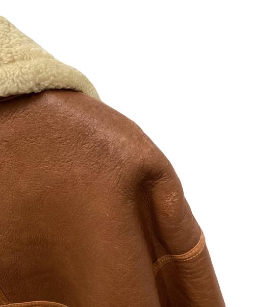 AVIREX（アヴィレックス）AVIREX (アヴィレックス) B-3 ムートンジャケット ブラウン サイズ:Mの古着・服飾アイテム