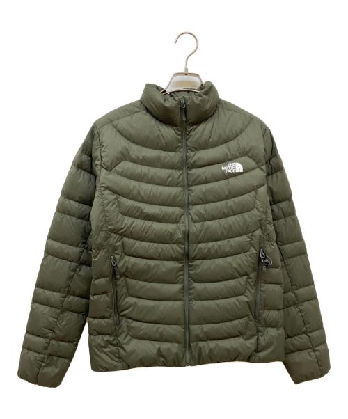 THE NORTH FACE（ザ ノース フェイス）THE NORTH FACE (ザ ノース フェイス) THUNDERJACKET オリーブ サイズ:Lの古着・服飾アイテム