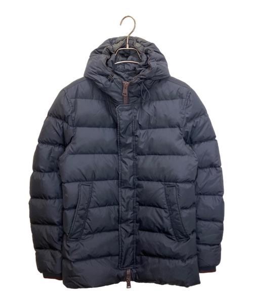 HERNO（ヘルノ）HERNO (ヘルノ) PI0308U-12004-9200　ポーラテック フーディダウン ジャケット ネイビー サイズ:44の古着・服飾アイテム