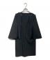 CINOH（チノ）の古着「BLACK FORMAL SLIT SLEEVE DRESS　22S0P006」｜ブラック