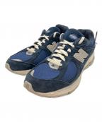 NEW BALANCEニューバランス）の古着「ローカットスニーカー」｜ネイビー