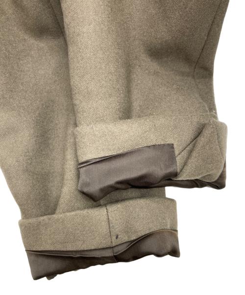 ATTACHMENT（アタッチメント）ATTACHMENT (アタッチメント) カシミヤ混平二重メルトンフード付チェスターコート カーキ サイズ:SIZE 1の古着・服飾アイテム