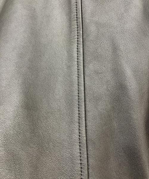 MURRAL（ミューラル）MURRAL (ミューラル) Framed embroidery leather jacket ブラック サイズ:Freeの古着・服飾アイテム
