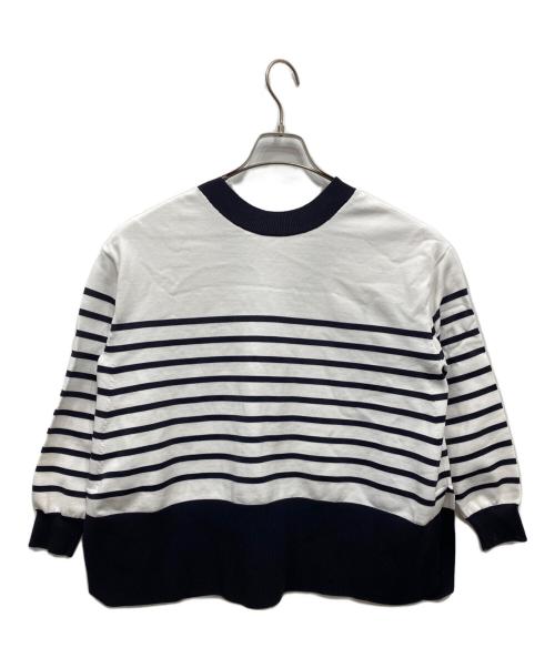 UNITED ARROWS TOKYO（ユナイテッドアローズトウキョウ）UNITED ARROWS TOKYO (ユナイテッドアローズトウキョウ) ミニマル 2WAY カーディガン ホワイト サイズ:FREEの古着・服飾アイテム