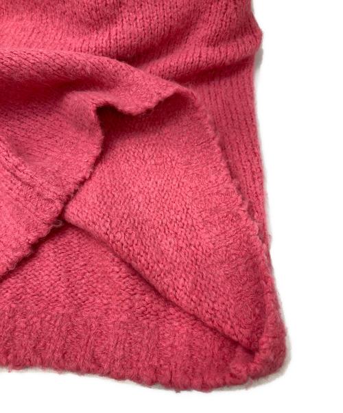 H BEAUTY&YOUTH（エイチ ビューティー&ユース）H BEAUTY&YOUTH (エイチ ビューティー&ユース) アルパカ混ニット ピンク サイズ:Lの古着・服飾アイテム