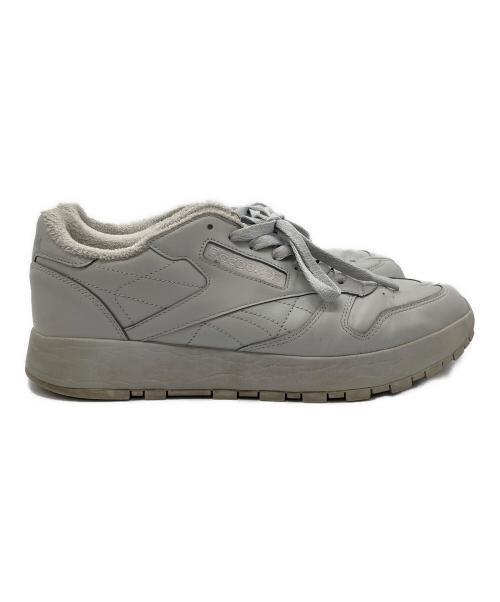 Maison Margiela（メゾンマルジェラ）Maison Margiela (メゾンマルジェラ) REEBOK (リーボック) CLASSIC LEATHER TABI グレー サイズ:29cmの古着・服飾アイテム