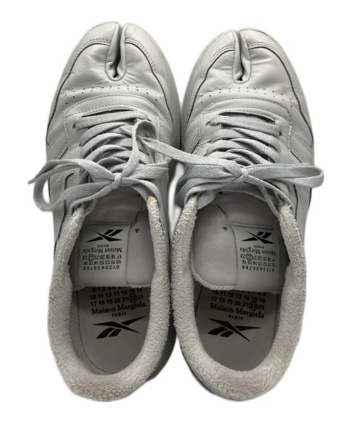 Maison Margiela（メゾンマルジェラ）Maison Margiela (メゾンマルジェラ) REEBOK (リーボック) CLASSIC LEATHER TABI グレー サイズ:29cmの古着・服飾アイテム