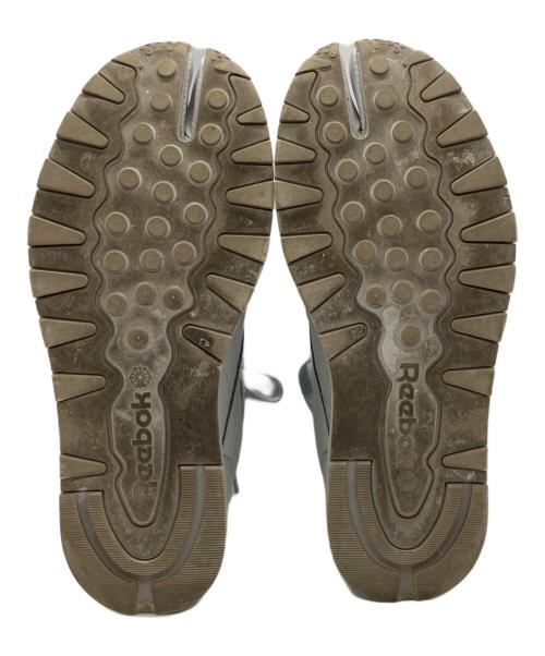 Maison Margiela（メゾンマルジェラ）Maison Margiela (メゾンマルジェラ) REEBOK (リーボック) CLASSIC LEATHER TABI グレー サイズ:29cmの古着・服飾アイテム