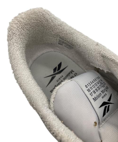 Maison Margiela（メゾンマルジェラ）Maison Margiela (メゾンマルジェラ) REEBOK (リーボック) CLASSIC LEATHER TABI グレー サイズ:29cmの古着・服飾アイテム