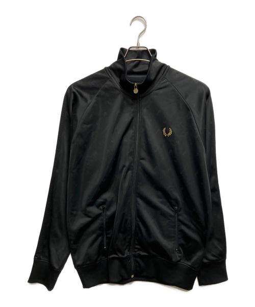FRED PERRY（フレッドペリー）FRED PERRY (フレッドペリー) トラックジャケット ブラック サイズ:Lの古着・服飾アイテム