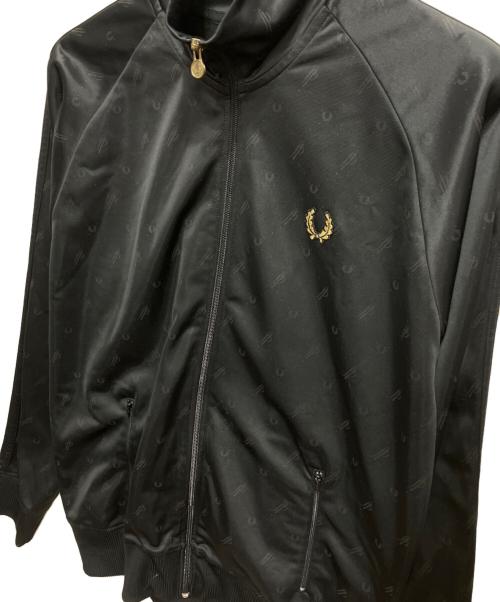 FRED PERRY（フレッドペリー）FRED PERRY (フレッドペリー) トラックジャケット ブラック サイズ:Lの古着・服飾アイテム