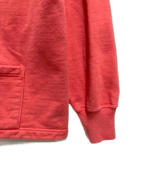 WHITEVILLE（ホワイツビル）WHITEVILLE (ホワイツビル) スウェットカーディガン レッド サイズ:XLの古着・服飾アイテム