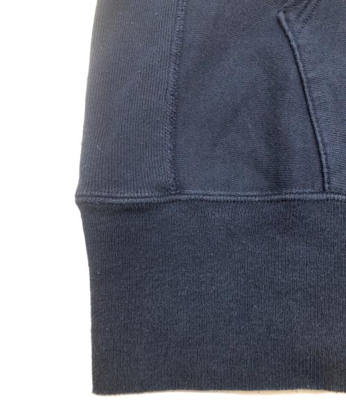 Champion REVERSE WEAVE（チャンピオン リバース ウィーブ）Champion REVERSE WEAVE (チャンピオン リバース ウィーブ) 70sプルオーバーパーカー 単色タグ 金タグ 前期型 古着 ネイビー サイズ:XLの古着・服飾アイテム