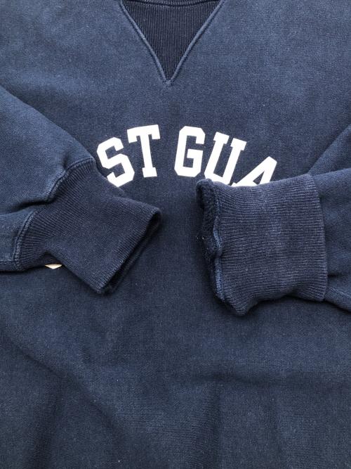 BUZZ RICKSON'S（バズリクソンズ）BUZZ RICKSON'S (バズリクソンズ) COAST GUARD 前Vスウェット ネイビー サイズ:XXLの古着・服飾アイテム