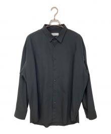 Graphpaper×is-ness（グラフペーパー×イズネス）の古着「Ventilation Shirt」｜ブラック