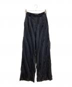 TODAYFULトゥデイフル）の古着「シアージャガードパンツ」｜ブラック