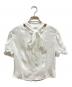 the Barnnet（ザ バーネット）の古着「Jasmine Dream Ribbon Dot Blouse」｜ホワイト