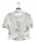 the Barnnet (ザ バーネット) Jasmine Dream Ribbon Dot Blouse ホワイト サイズ:SIZE Free 未使用品：6000円