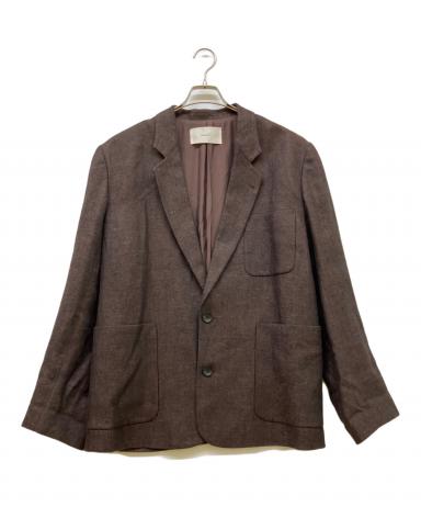 【TODAYFUL/トゥデイフル】ブラウン リネンジャケット(38)ユニセックス 中古・古着通販】TODAYFUL (トゥデイフル) Boyfriend Linen Jacket