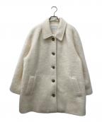 the Barnnetザ バーネット）の古着「Snow White Half Balmacaan Coat」｜スノーホワイト