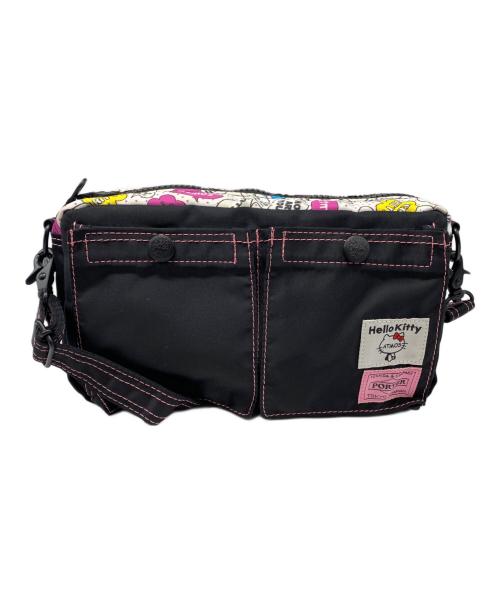 PORTER（ポーター）PORTER (ポーター) ATMOS (アトモス) HELLO KITTY (ハローキティ) ショルダーバッグ ブラックの古着・服飾アイテム