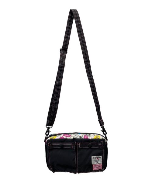 PORTER（ポーター）PORTER (ポーター) ATMOS (アトモス) HELLO KITTY (ハローキティ) ショルダーバッグ ブラックの古着・服飾アイテム